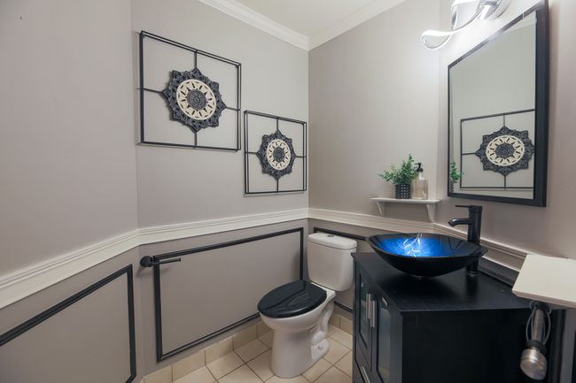 Modern powder room. | Image 11