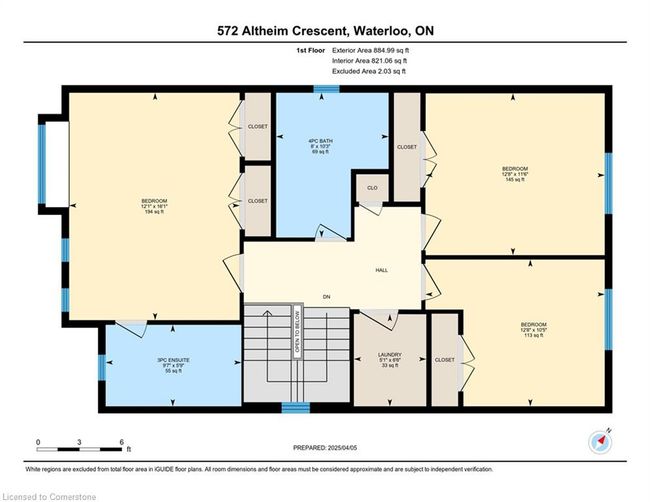 572 Altheim Cres, House other with 3 bedrooms, 4 bathrooms and 4 parking in Waterloo ON | Image 38