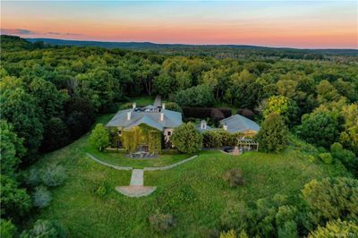 View of aerial view at dusk | Image 3