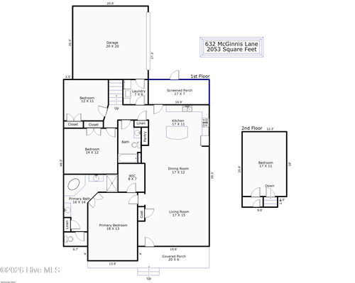 632 Mcginnis Ln, Wilmington, NC, 28412-2272 | Card Image