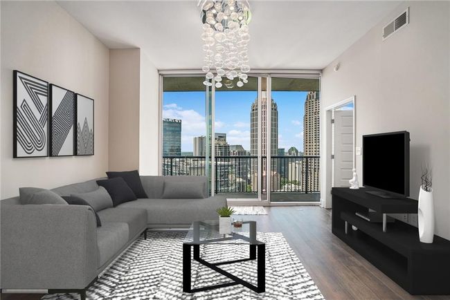 UNIT-2515 - 1080 Peachtree St Ne, Condo with 2 bedrooms, 2 bathrooms and 2 parking in Atlanta GA | Image 4
