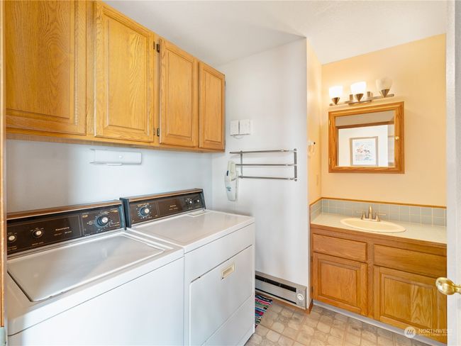 Laundry room is also a 3/4 bath. | Image 22