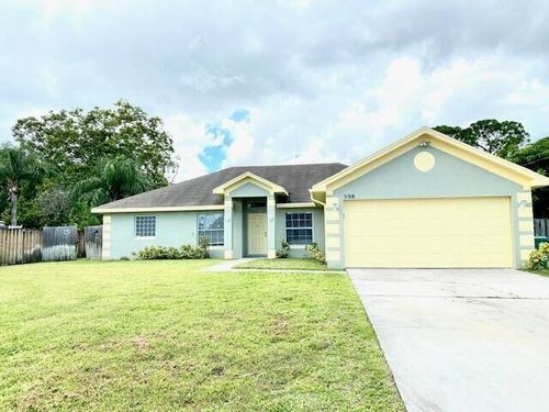 598 Nw Kingston St, Port St. Lucie, FL, 34983-8640 | Card Image