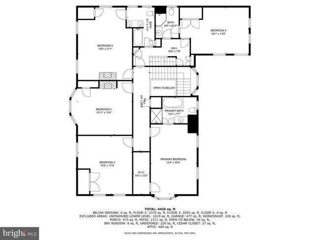 1807 Circle Rd, House other with 5 bedrooms, 4 bathrooms and null parking in TOWSON MD | Image 46