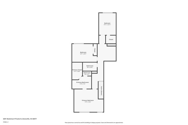 6691 Beekman Pl, Condo with 3 bedrooms, 3 bathrooms and null parking in Zionsville IN | Image 37