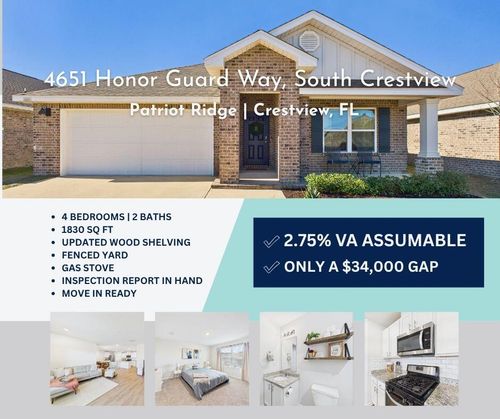 4651 Honor Guard Way, Crestview, FL, 32539-8414 | Card Image