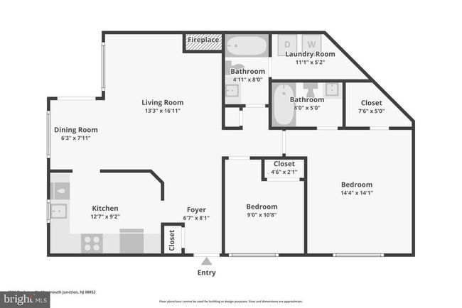 4361 Bayberry Ct, House other with 2 bedrooms, 2 bathrooms and null parking in Monmouth Jct NJ | Image 29