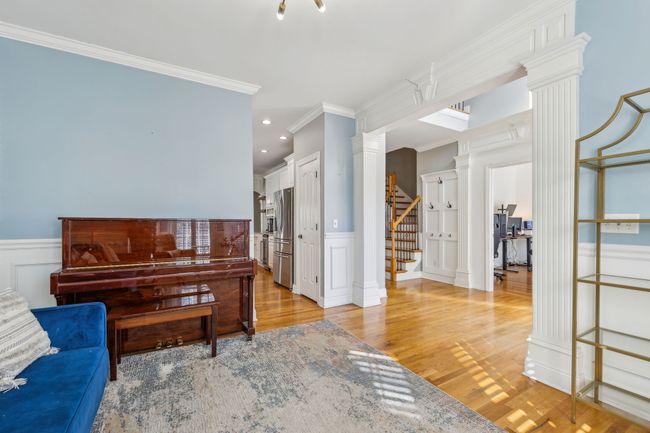 From this front room there is easy access to the kitchen so using it as a formal dining room makes perfect sense. | Image 10