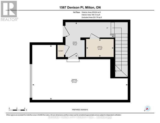 1567 Denison Place, Townhouse with 3 bedrooms, 3 bathrooms and 2 parking in Milton (BW Bowes) ON | Image 41