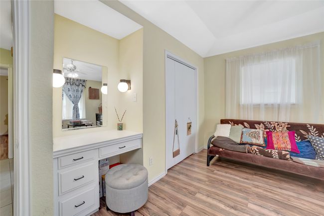 Sitting room featuring light wood-style flooring and baseboards | Image 28