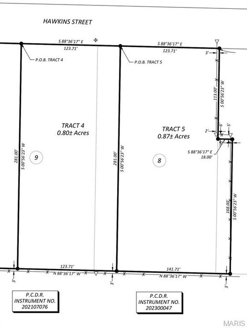 219_TRACT 5 Hawkins, Crocker, MO, 65452 | Card Image