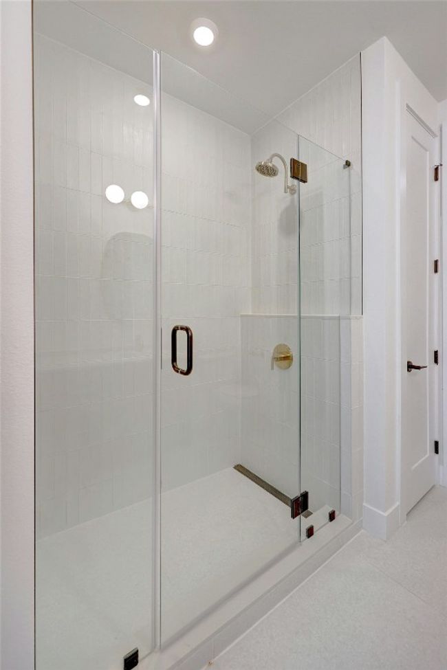 Bathroom with a stall shower and recessed lighting | Image 14