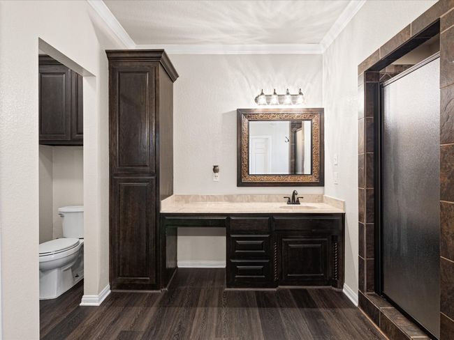 Separate vanities, garden tub and walk in closet | Image 16