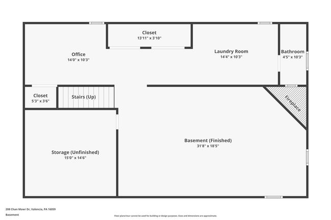 208 Chan Mowr Drive, House other with 3 bedrooms, 2 bathrooms and 2 parking in Middlesex Twp PA | Image 33
