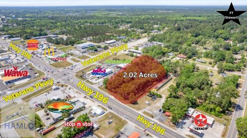 2.02 AC Ga Highway 196 W, Hinesville, GA, 31313-8003 | Card Image