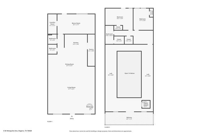 5 W Mesquite Ave, House other with 2 bedrooms, 2 bathrooms and null parking in Rogers TX | Image 37