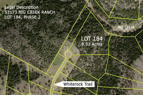 Lot 184 Whiterock Trail, Kingsland, TX, 78639 | Card Image