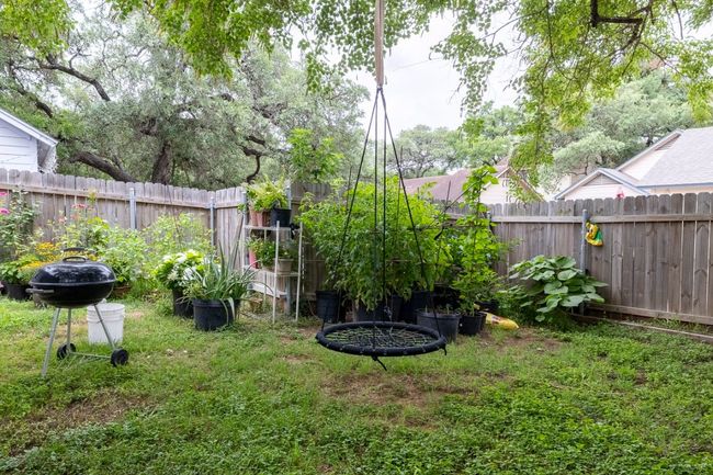 View of fenced backyard | Image 16