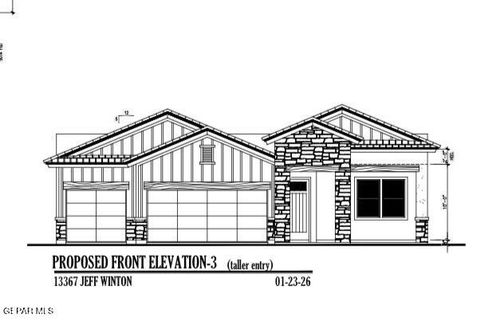 13367 Jeff Winton Drive, El Paso, TX, 79928 | Card Image
