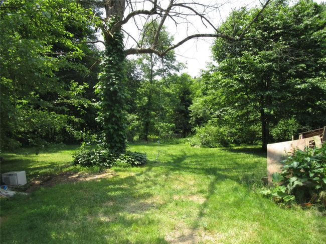 View of green lawn with a wooded view | Image 4