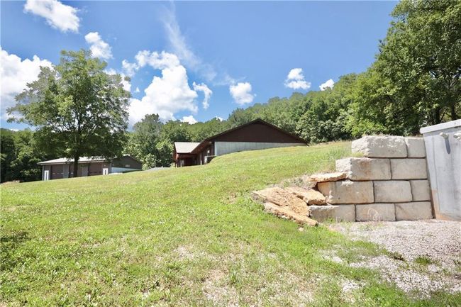 View of green lawn featuring a view of trees | Image 10