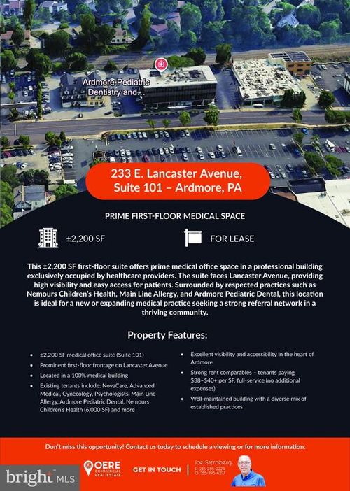 233 E Lancaster Ave, ARDMORE, PA, 19003-2321 | Card Image