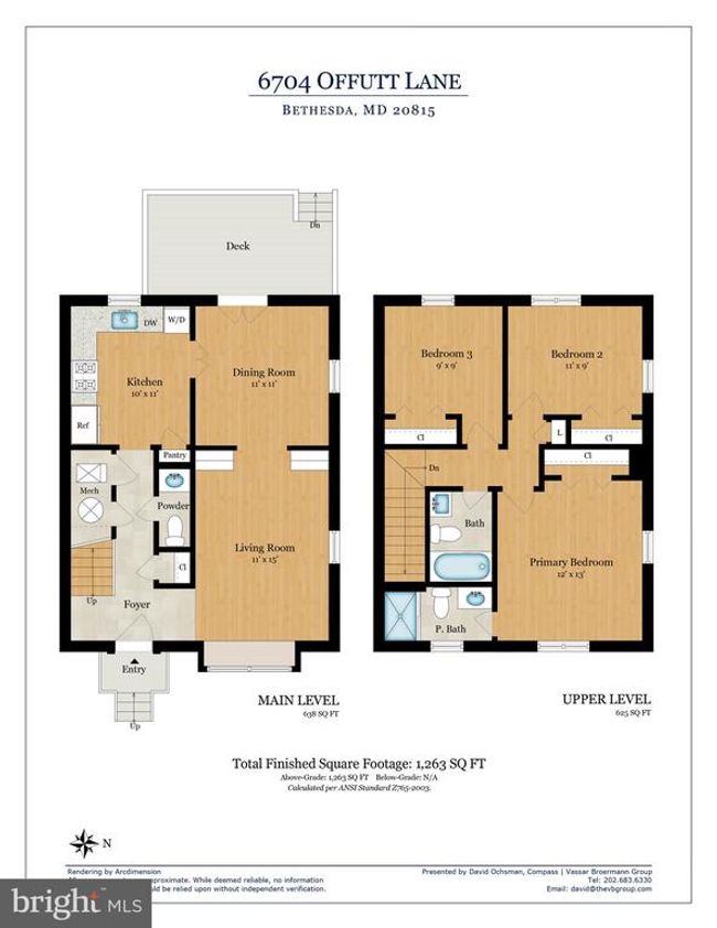197 - 6704 Offutt Ln, Townhouse with 3 bedrooms, 3 bathrooms and null parking in CHEVY CHASE MD | Image 17