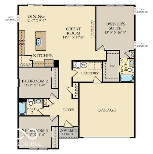 8674 Mills Wood Way, McCordsville, IN, 46055-6298 | Card Image