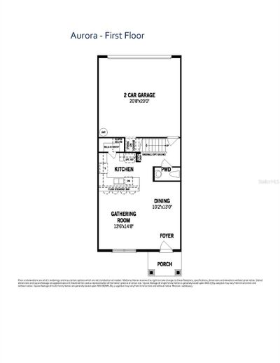 1375 Tarflower Drive, Townhouse with 3 bedrooms, 2 bathrooms and null parking in Winter Springs FL | Image 2