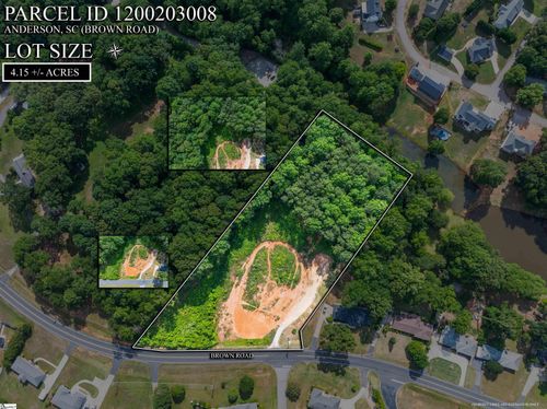 0 Brown Rd Road, Anderson, SC, 29621 | Card Image