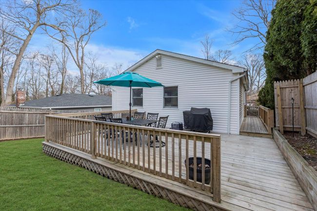 View looking towards the back of the house and deck. | Image 16
