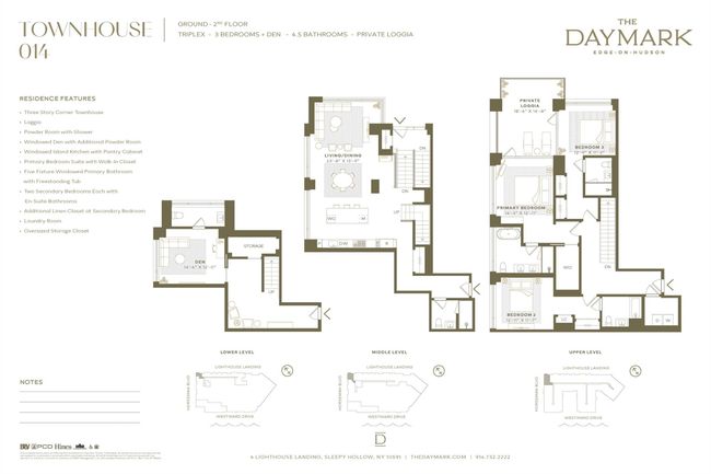 TH14 - 4 Lighthouse Lndg, Condo with 3 bedrooms, 5 bathrooms and null parking in Tarrytown NY | Image 9