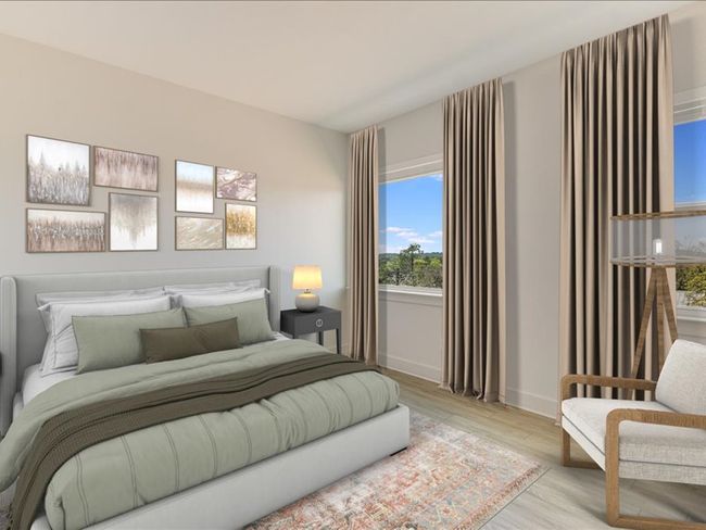 Bedroom featuring baseboards and wood finished floors | Image 28