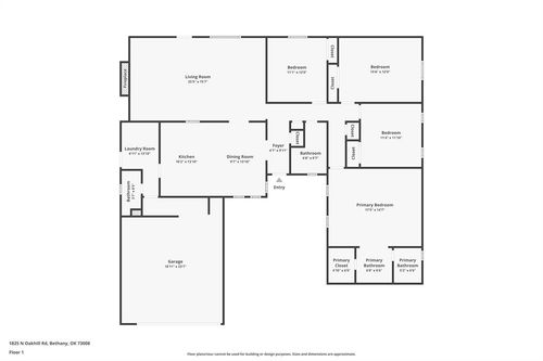 1825 N Oakhill Rd, Bethany, OK, 73008-5621 | Card Image