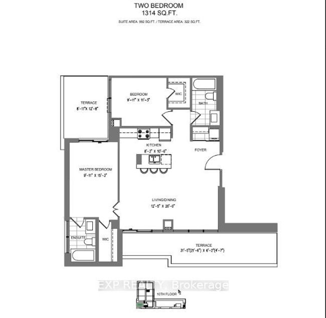 1001 - 550 N Service Rd, Condo with 2 bedrooms, 2 bathrooms and null parking in Grimsby ON | Image 34