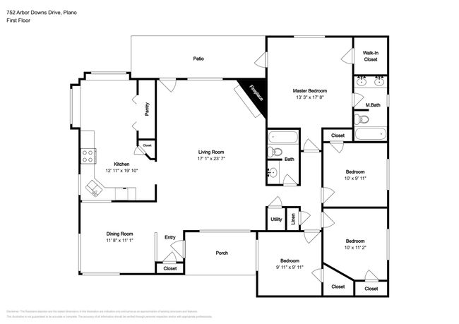752 Arbor Downs Dr, House other with 4 bedrooms, 2 bathrooms and null parking in Plano TX | Image 16