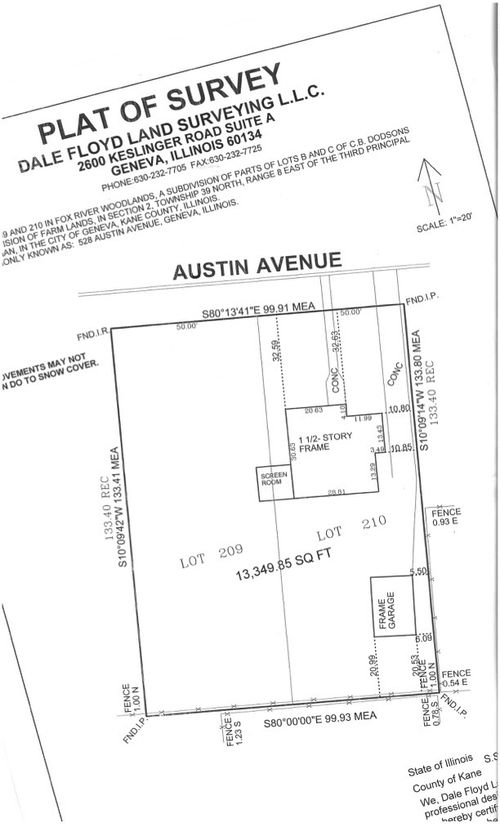 LOT 209 Austin Ave, Geneva, IL, 60134 | Card Image