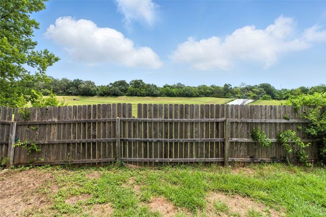 View of back yard. Please notice that here are no houses immediately behind this house. | Image 26