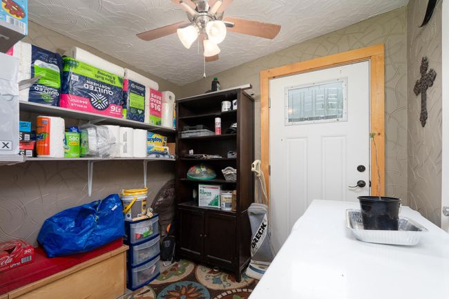 Large storage off laundry room. | Image 15