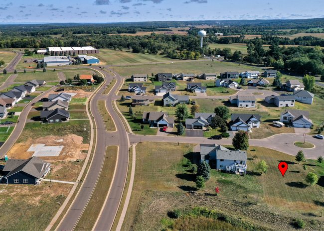 Aerial view from rear of lot, facing North. | Image 5