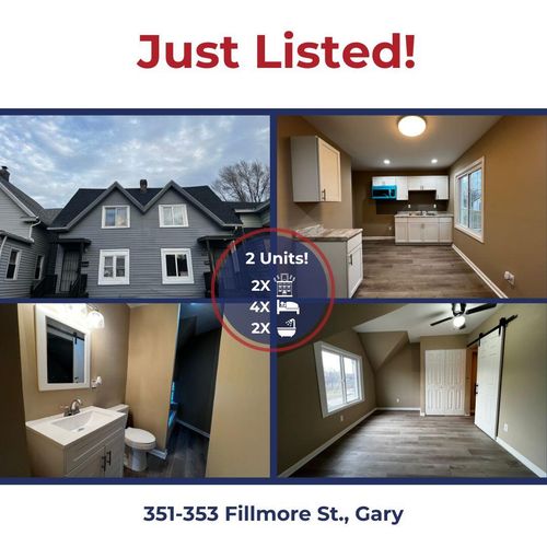 353-351-353 Fillmore St, Gary, IN, 46402-1033 | Card Image