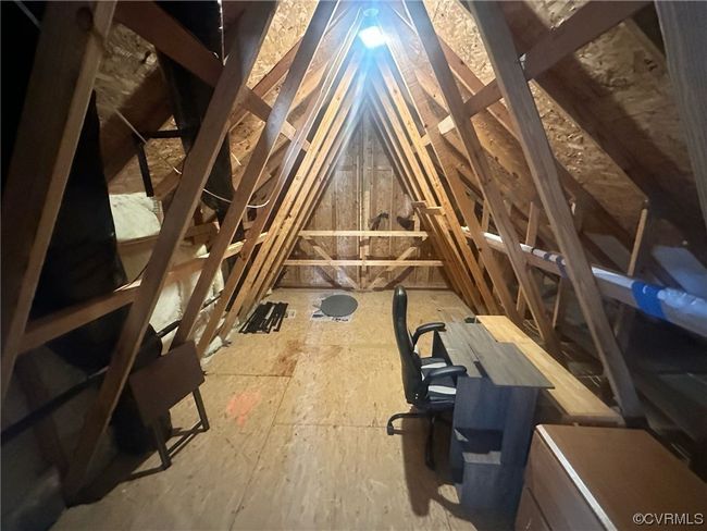 View of unfinished attic | Image 11