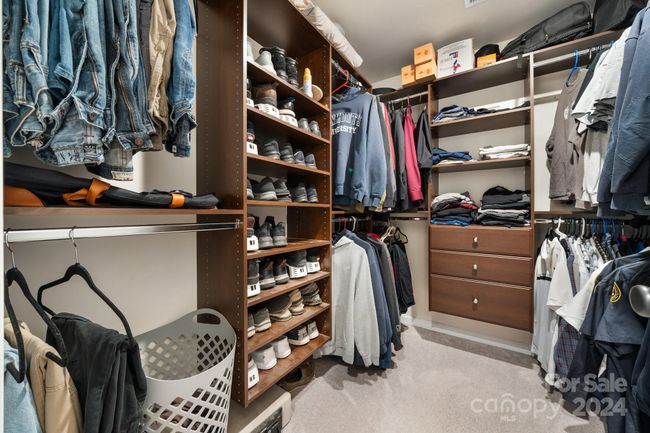 Upgraded shelving in His closet! Wire shelving is gone! | Image 32