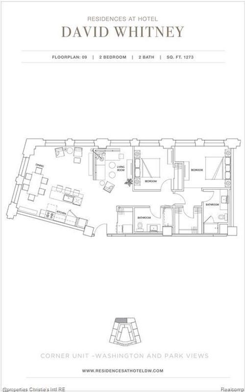 apt-1309-1 Park Ave, Detroit, MI, 48226-1696 | Card Image