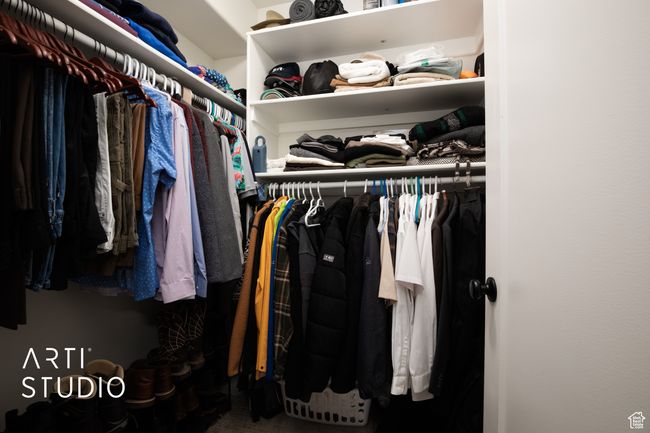 View of walk in closet | Image 40
