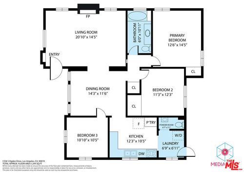 1556 S Ogden Dr, Los Angeles, CA, 90019-4901 | Card Image