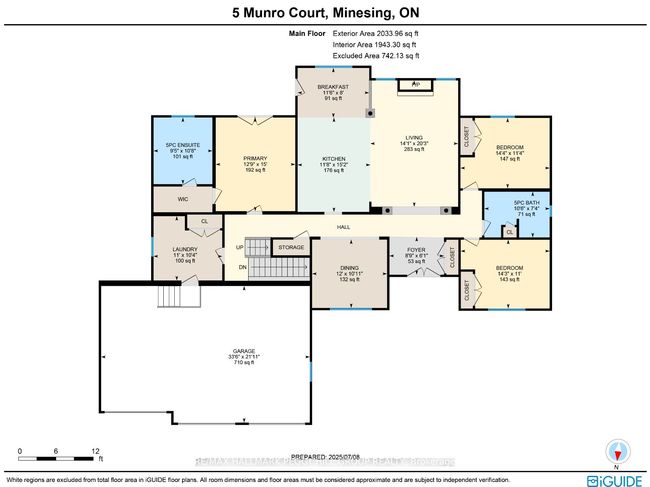 5 Munro Crt, House other with 4 bedrooms, 4 bathrooms and 9 parking in Minesing ON | Image 32