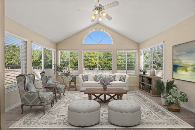 This stunning sunroom has endless possibilities. | Image 4