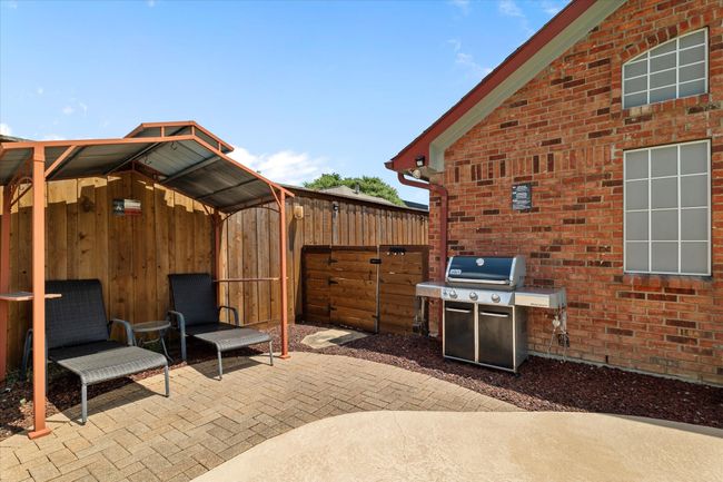 View of patio / terrace featuring area for grilling | Image 32