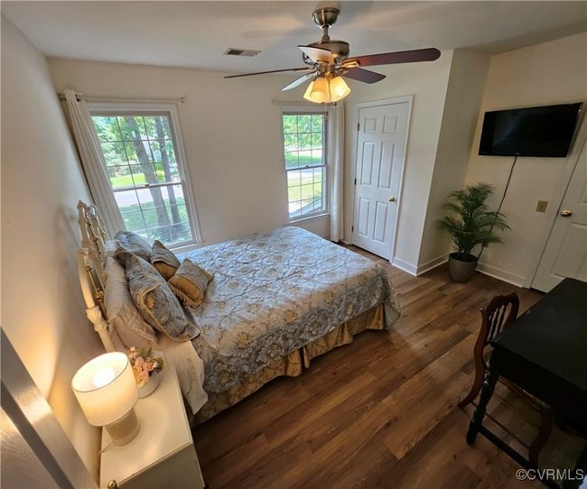 Bedroom 2 Alternate View with attic access, rail lighting | Image 37